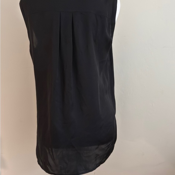 Vince Silk Black Sleeveless Blouse Size Small.  $34 - Picture 4 of 7